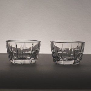 Vintage Waterford Giftware Salt Cellar/Dip Set 2